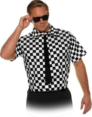 80's Checkered Shirt XXL