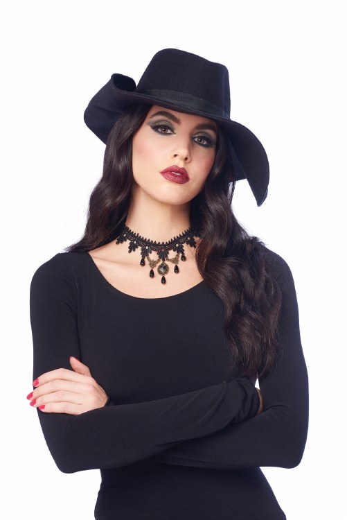Choker Gothic Lace Chandelier