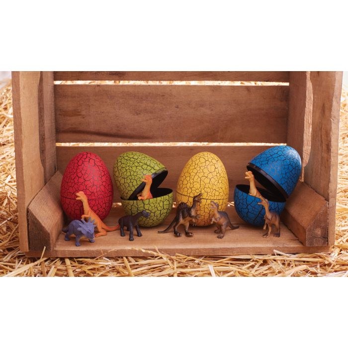 Crackle Dino Egg w/ Toys 3.5"