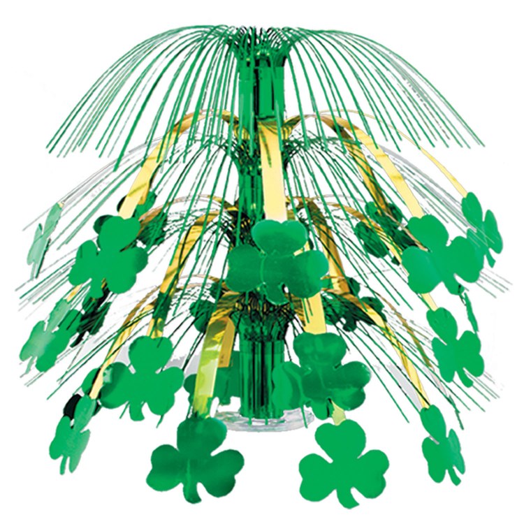 Cascading Foil Shamrock Centerpiece