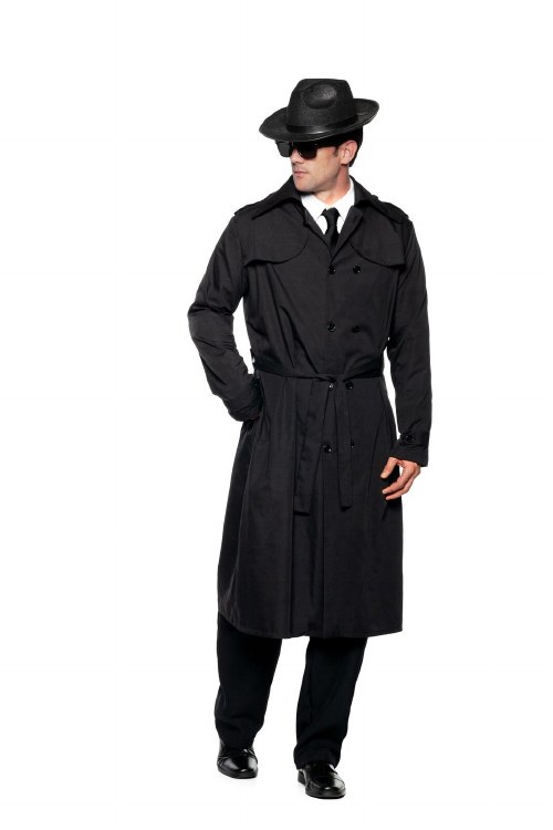 Trench Coat Black XXL