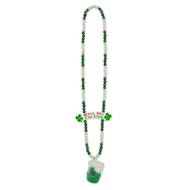 Beads St Patricks ShotGlass