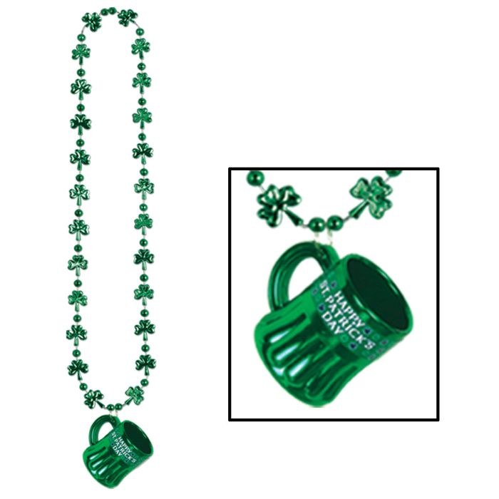 Shamrock Beads w/ Patty's Mug