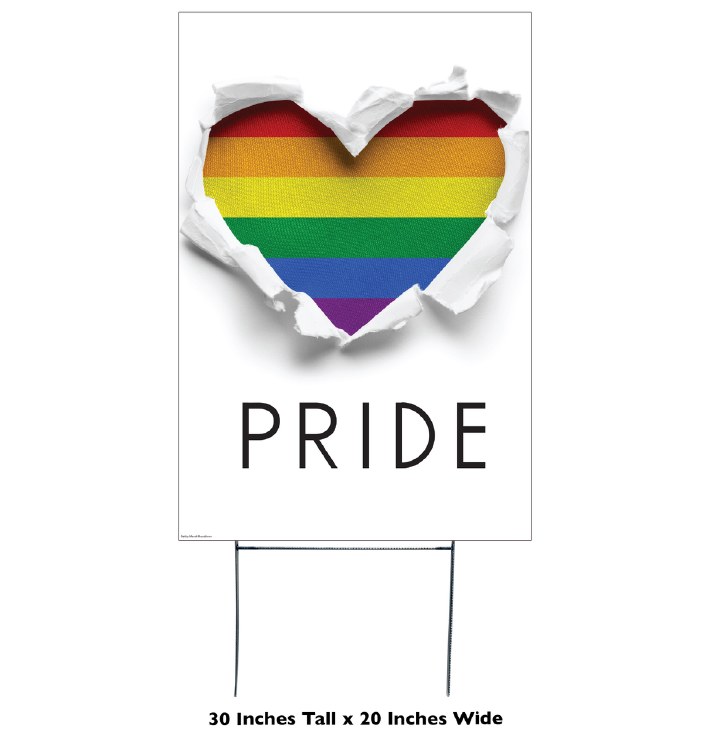 Yard Sign Pride