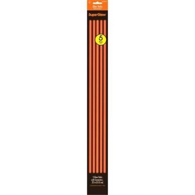Glow Sticks Orange 22in 5ct