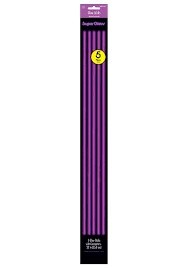 Glow Sticks Purple 22in 5ct