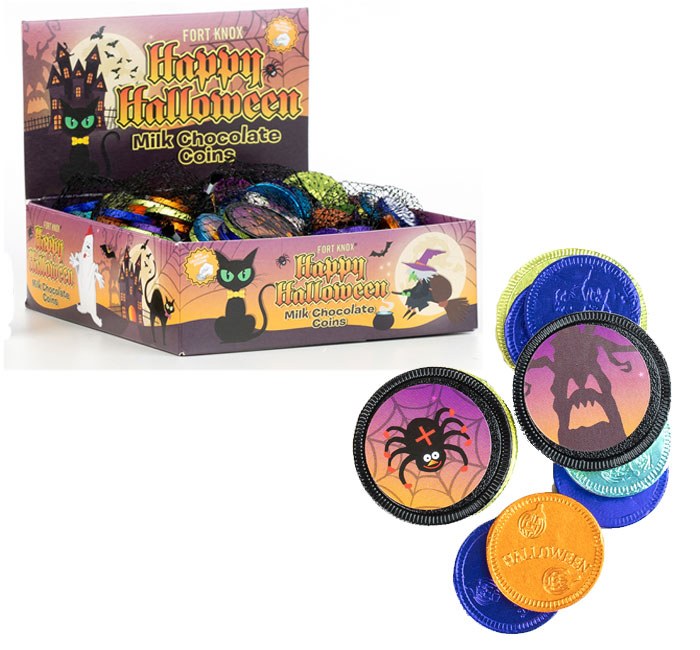 Halloween Chocolate Coins