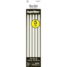 Glow Sticks 5ct. White