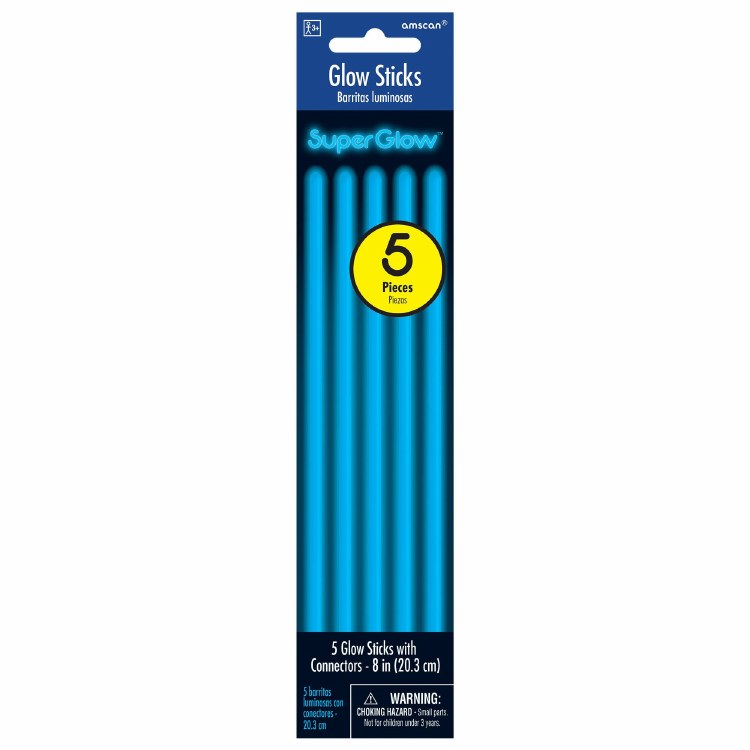 Glow Sticks 5ct. Blue