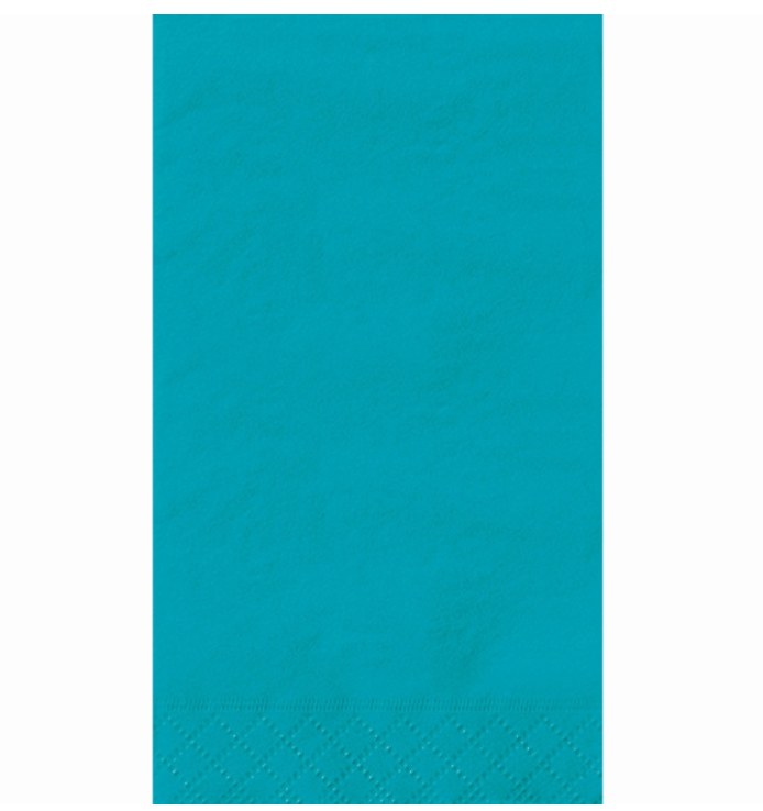 Teal Guest Napkin 40ct