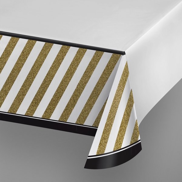 Black &amp; Gold Tablecover