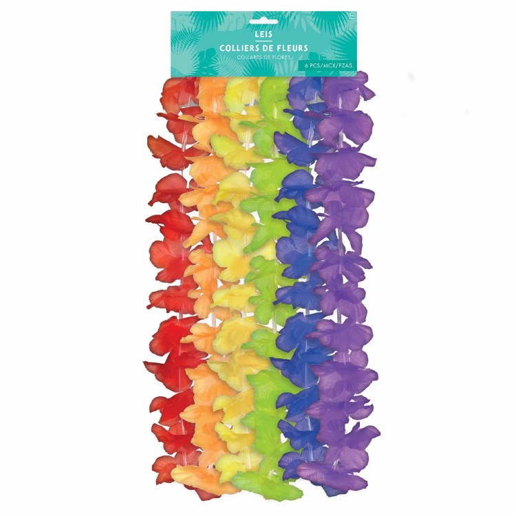 Leis Rainbow 6pk