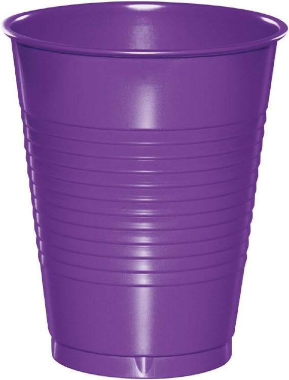 Amethyst Pl Cups 16oz 20ct