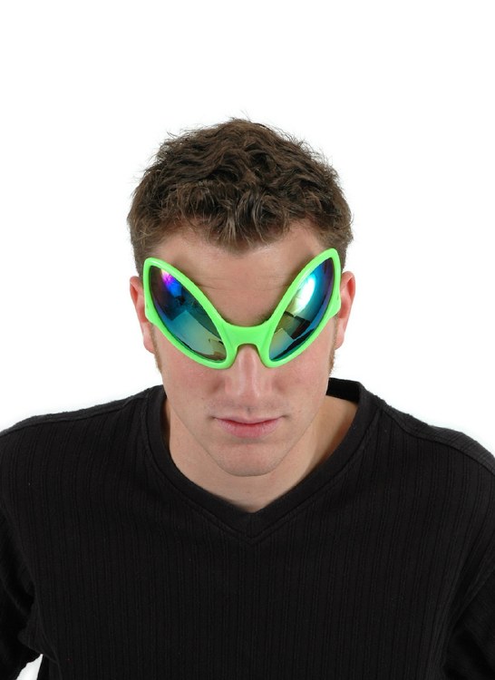 Glasses Close Encounter Green