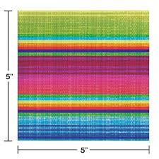 Serape Beverage Napkins 16ct