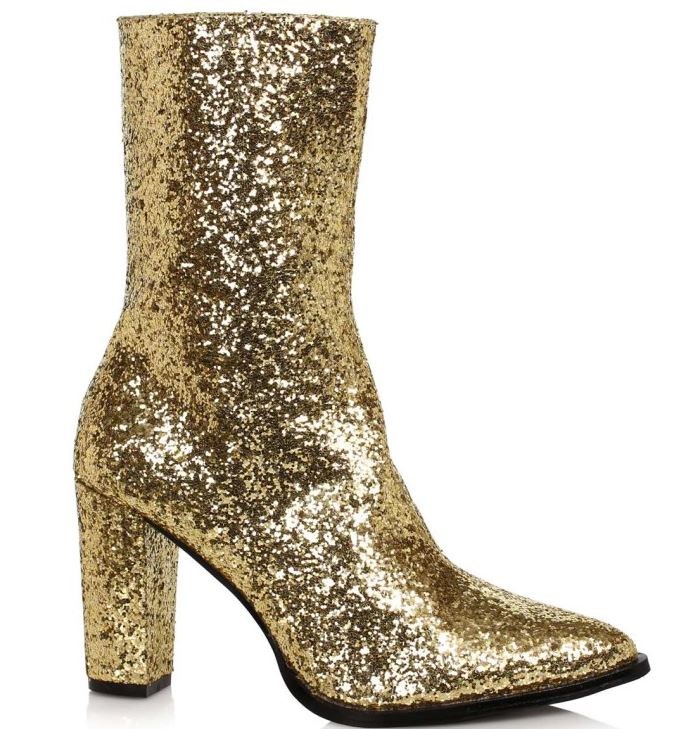 Boots Fresca Gold Glitter 10