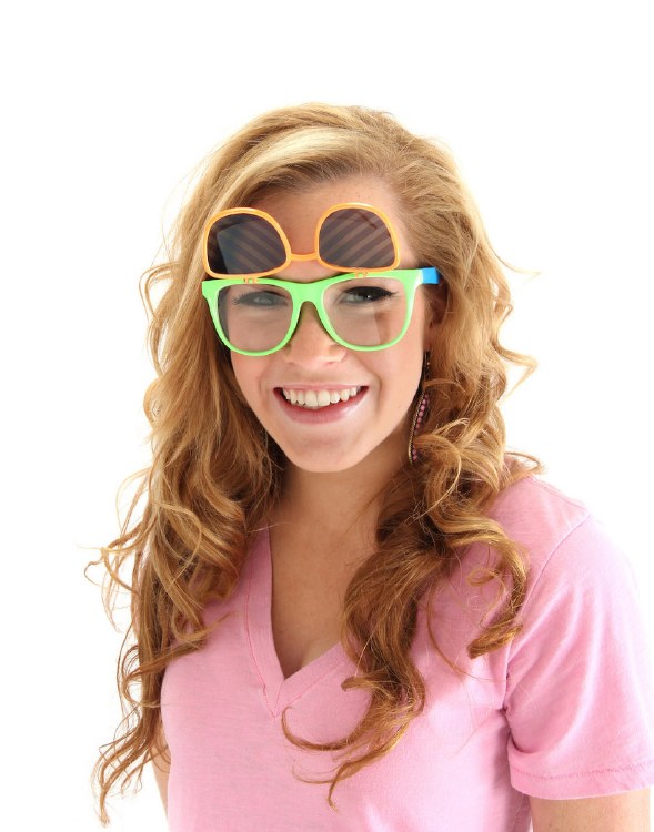 Glasses Flip Neon