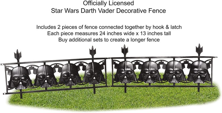 Fence Darth Vader 2pc