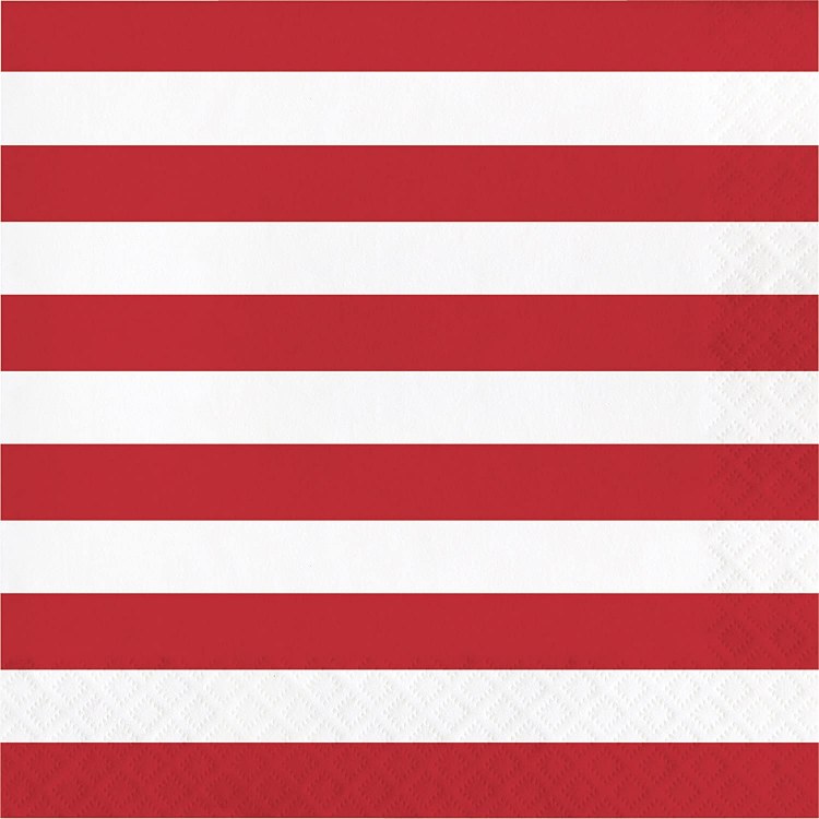 Patriotic Pattern Lunch Napkin 16ct