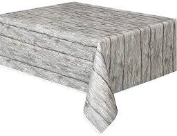 White Wood Tablecover
