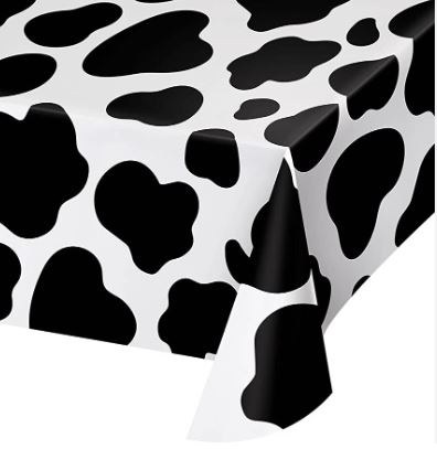 Cow Print Pl Tablecover