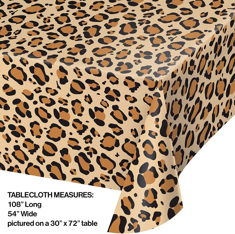 Leopard Print Tablecover