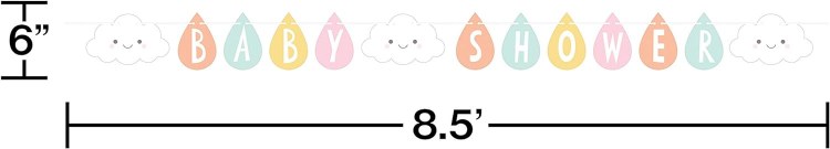 Sunshine Baby Shape Banner