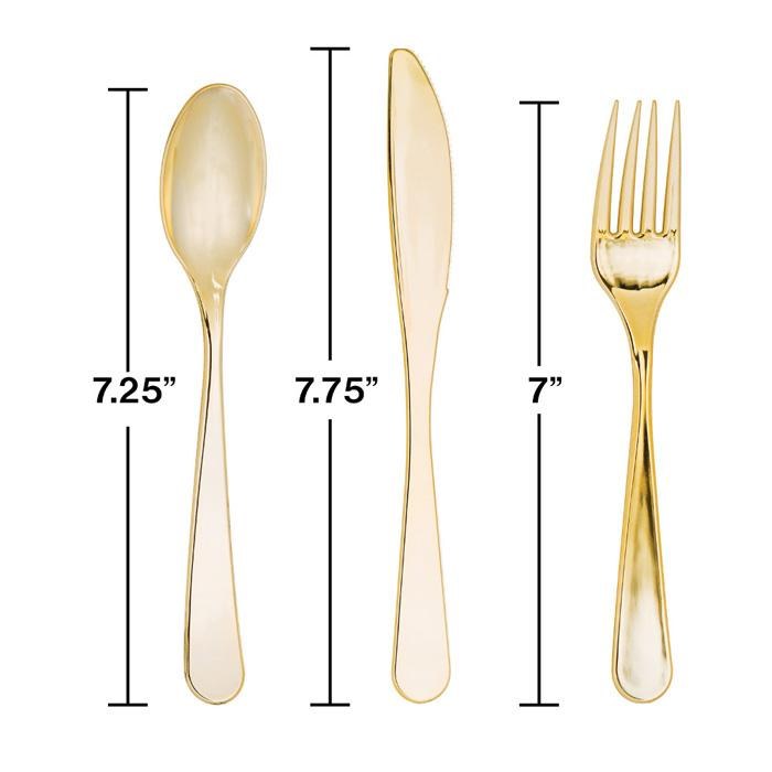Gold Cutlery Set 24ct