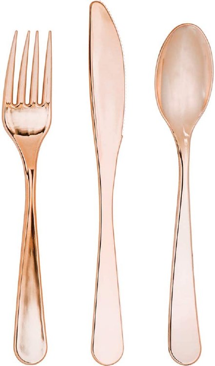 Rose Gold Cutlery Setm 24ct