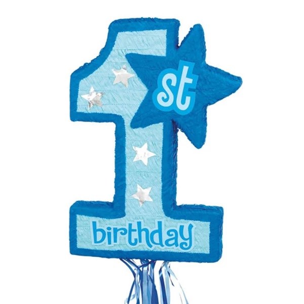1st Bday Pinata Blue