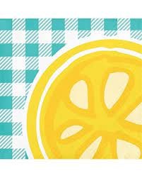 Picnic Lemonade Beverage Napkins 16ct