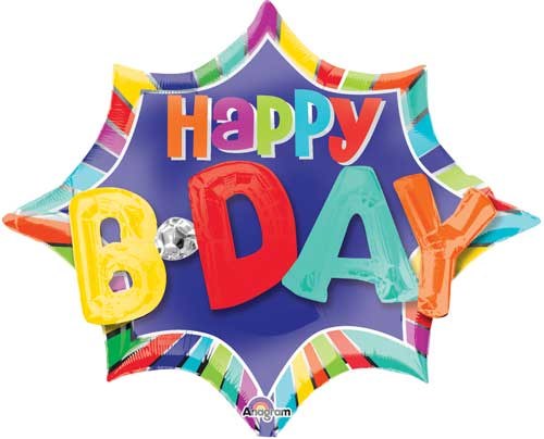MYLR OS HB Balloon Burst 35"
