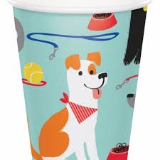 Dog Party Hot/Cold 12oz Cups 8ct