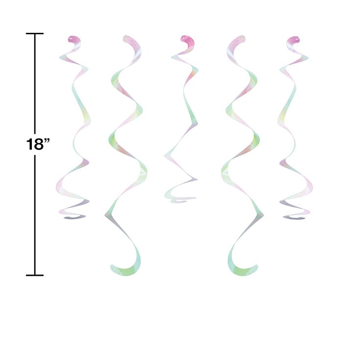 Iridescent Dizzy Danglers 10ct