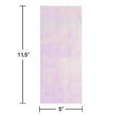 Iridescent Cello Treat Bags • 10 Count