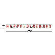 Dog Party Birthday Banner