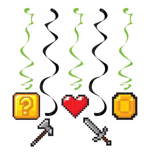 Gaming Party Hanging Decor