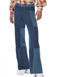 Patchwork Flares Mens M