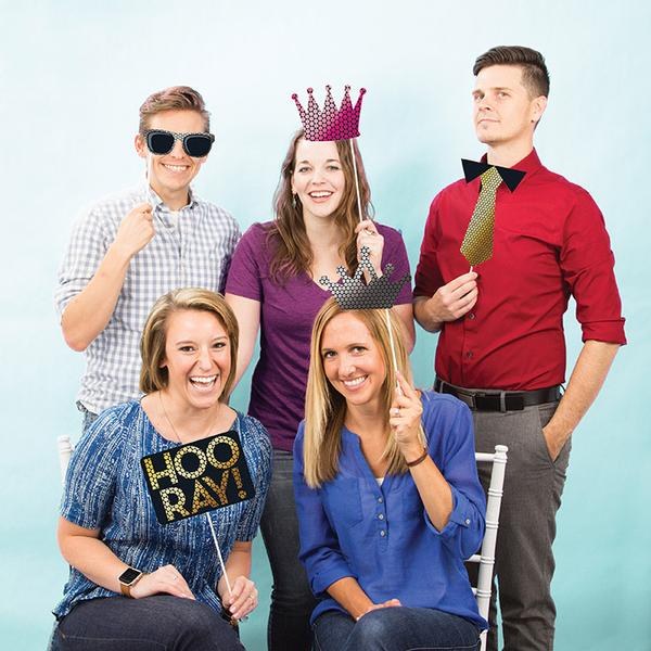 Hooray Photobooth Props