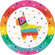 Fiesta Fun 9" Plate 8pk