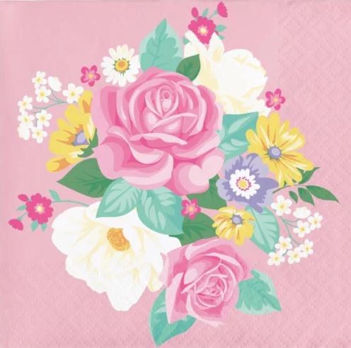 Tea Party Beverage Napkins