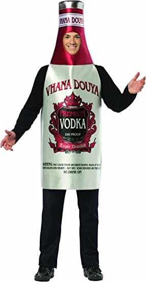 Vodka Bottle Adult Standard Size