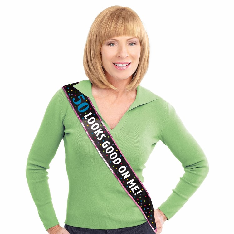 50th Birthday Sash