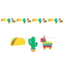 Banner Pinata/Taco Shapes 1pc