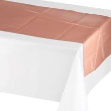 Rose Gold Table Runner
