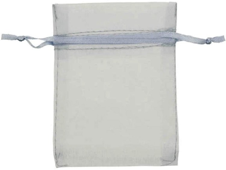 Organza Bags Silver 24ct