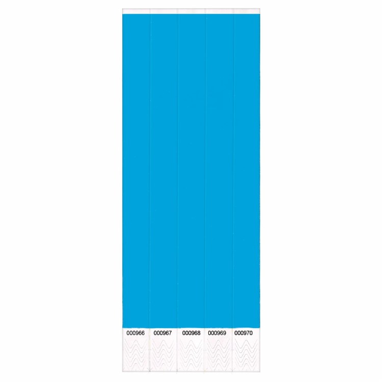 Wristbands Solid Blue