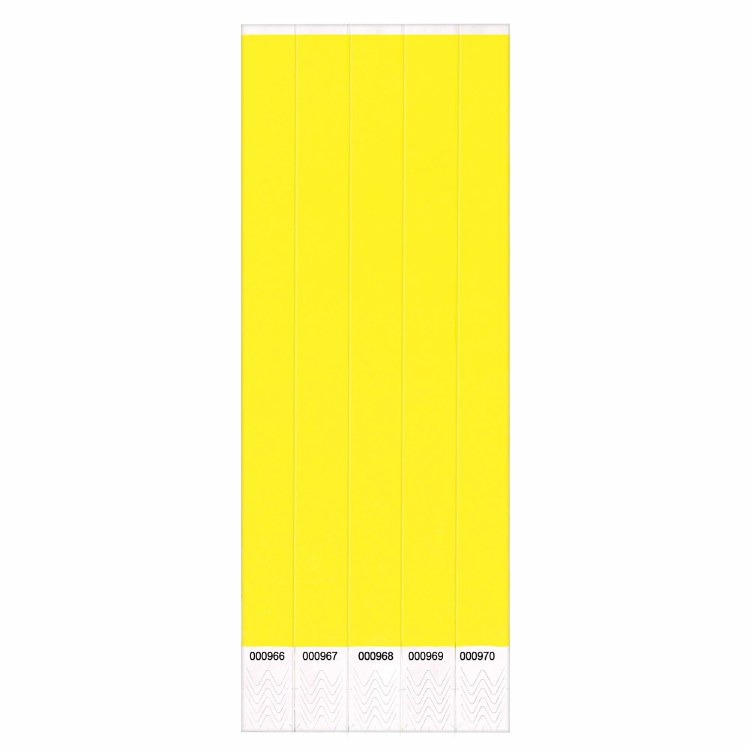 Wristband Solid Yellow