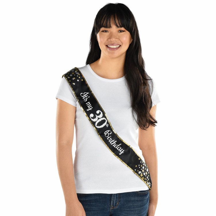Sparking Celebration 30th Sash