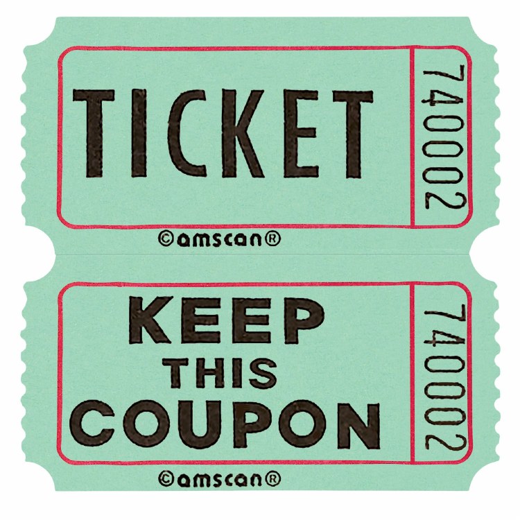 Double Ticket Roll Grn